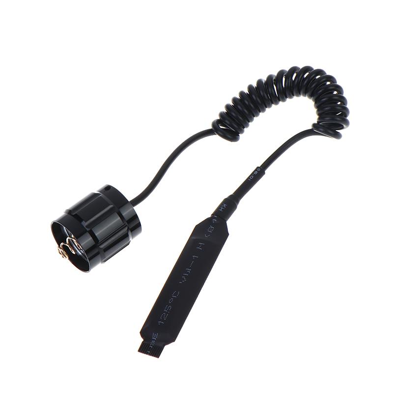 Button Switch Remote Pressure Case Controller For 501B LED Flashlight Torch Switch Accessories
