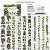 Die-cut PET Washi Tape Set: Coffee Theme, European & American Style for Journaling & Decoration