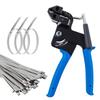 Household Fastening Belt Cutting/Tightening Tool Stainless Steel Cable Tie Pliers Cable Tie Gun Self-Locking Cable Tie Cutter