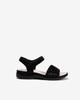 Portfolio Portfolio By ESquire Women S Cubic Punching Velcro SandalS Black