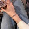 Radiant Stars Zircon Bracelet: Elegant, Slim Design - Open Style Luxury & Unique Niche Fashion