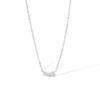 Stainless Steel Pendant Necklace for Women Luxury Light Fashionable Versatile Choker with Silver/Rose Gold/18K Gold Plating