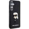 Karl Lagerfeld Klhcs24S3Drkink S24 S921Czarny/Black Hardcase 3D Rubber Ikonik