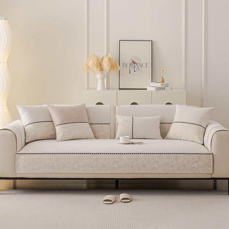 Chenier Sofa Cushion Is Universal In All Seasons  New French Simple And High-End Sofa Cover Non-Slip Cover Cloth Towel