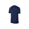 Nike T Shirts Men's Blue Crew Neck Moderate Straight Fit CW6936-451