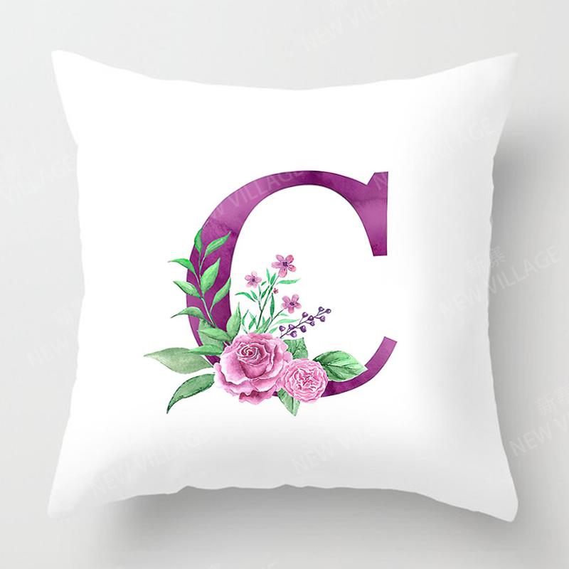 Nordic Fall Home Decor Autumn Throw Pillow Case Sofa Cushion Cover Modern 45X45Cm 45*45 50X50 60X60Cm 40*40Cm 35X35 Letter