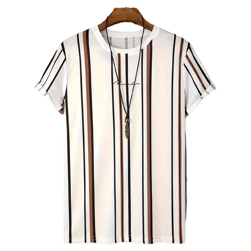 Summer round neck short sleeve T-shirt S