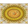 Tapete 3D Goldenes Europäisches Muster Wandbild Europäischer Stil Abgehängte Decke 3D Wandbild Wohnzimmer Schlafzimmer Dekoration Wandbild