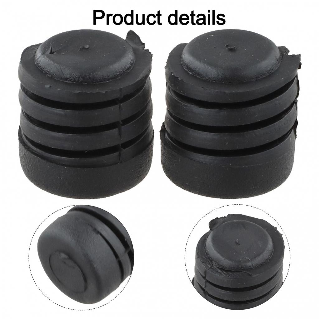 Amortyzatory do drzwi Bufor 2 szt. Czarny Zderzak Akcesoria samochodowe