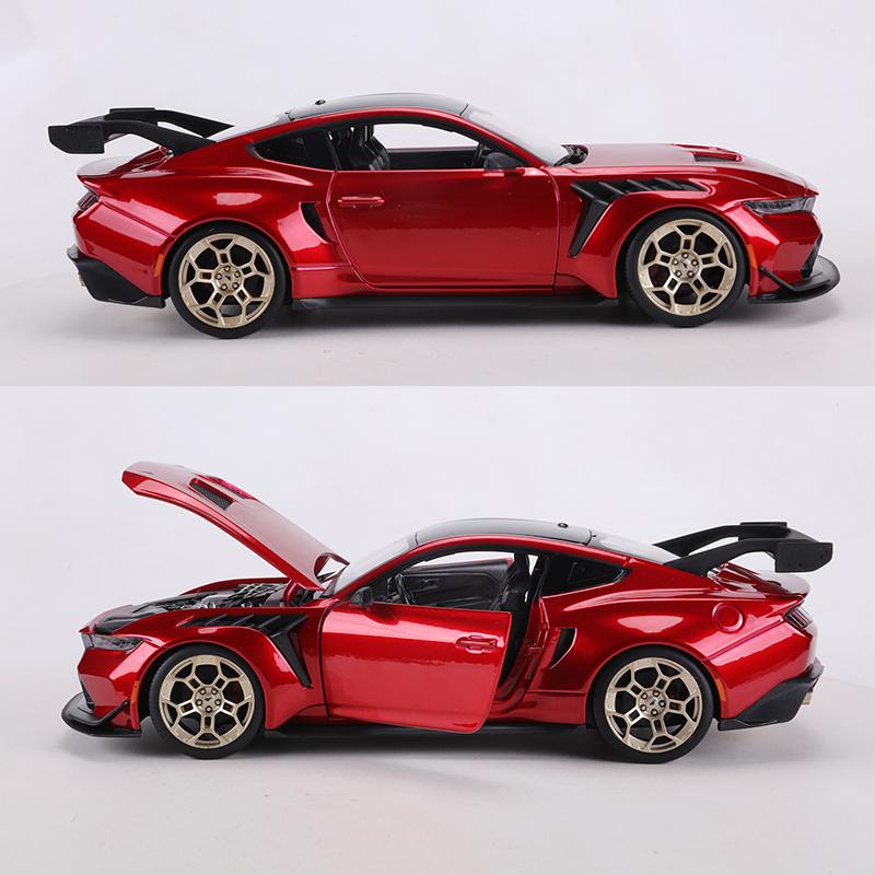 2026 1:18 New Ford Mustang Gtd Series Simulation Alloy Car Model Customized Children'S Toy Collection Gift Alloy Ornament Simulation Toy Model