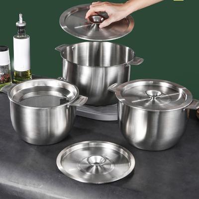 Oală cu filtru de ulei pentru supă pentru economisitor de grăsime de bacon, din oțel inoxidabil, cu capac