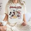 Comfort Colors Cartoon Mouse And Pals Signatures Shirt, Retro Mouse & Co Tee, Fairytale Family Vacation Shirt, Vintage Theme Park