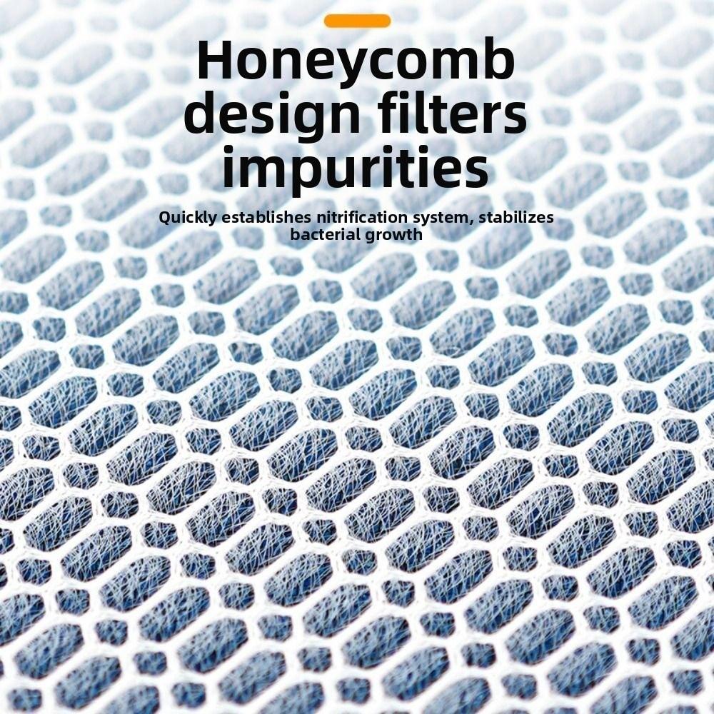 Filtro Bioquímico Reutilizável Mídia Filtrante de Alta Densidade para Aquário Espuma Acessórios para Aquário