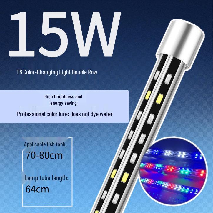 LED Fish Tank Light: Waterproof, Super Bright, Submersible Aquarium Light for Arowana.