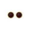 Retro Red Pearl Earrings: Light Luxury Fashion Studs for Women – Versatile & Stylish
