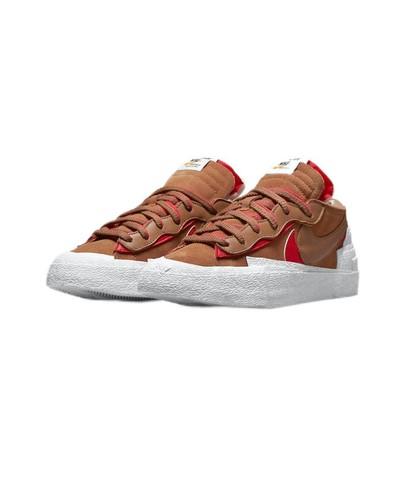 

Nike Sacai Blazer Low x Sacai British Tan Brown Tan Red Casual DD1877-200 EU 37.5