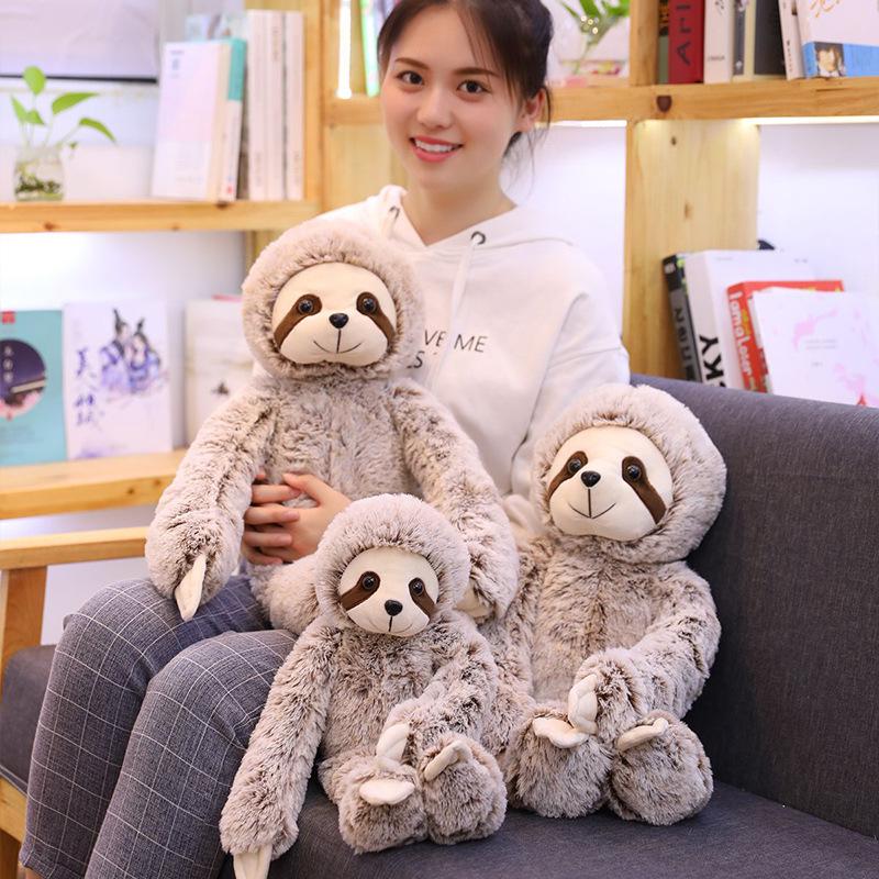 

Cute and Funny Sloth Plush Toy 70cm [0.35kg] как