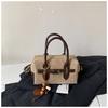 Hand-held Boston Bag, Women's Bag, Small Niche Pillow Bag, Single Shoulder Crossbody Bag