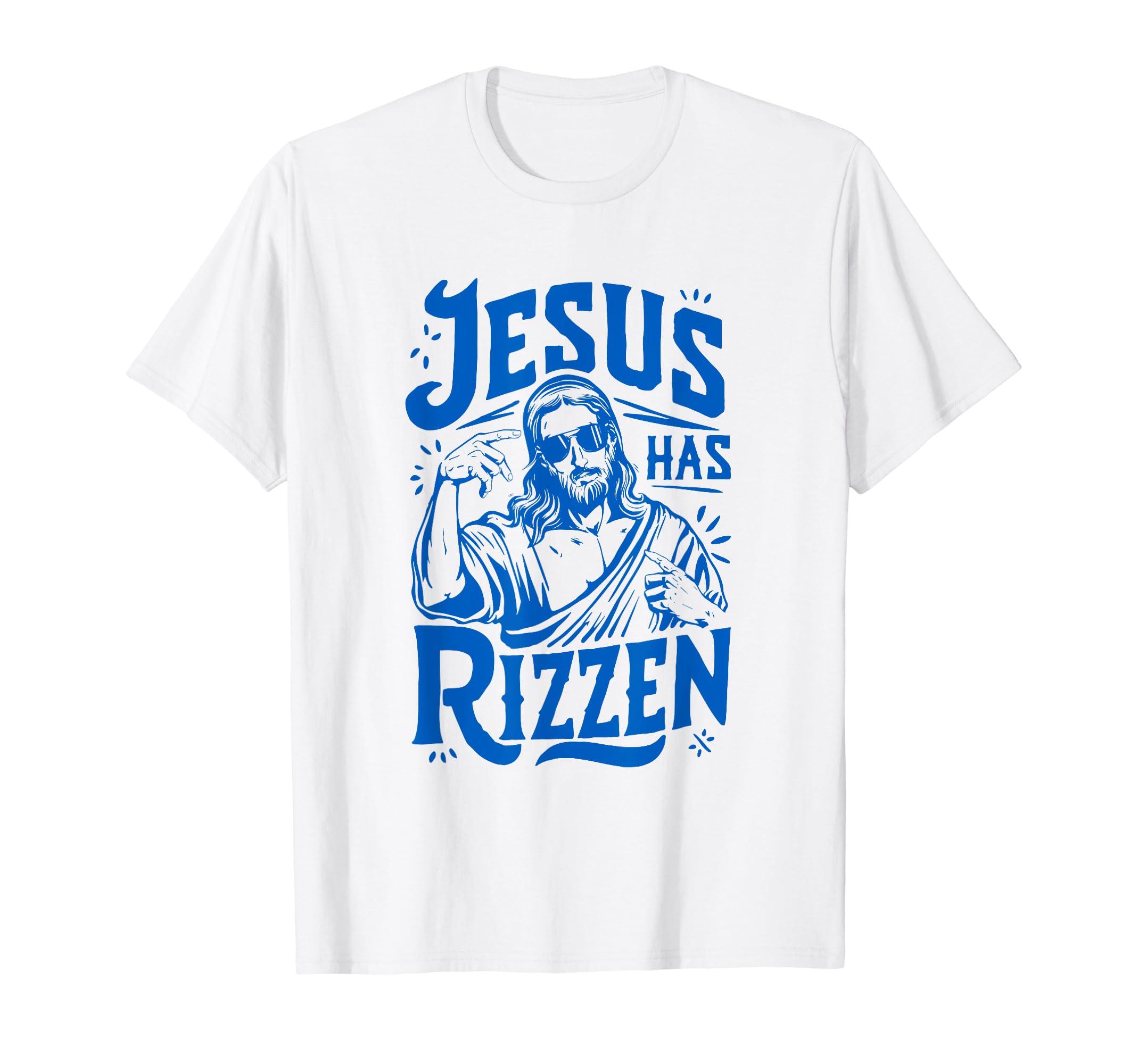 

Jesus Has Risen Funny Jesus Meme Liz Young Christian T-Shirt