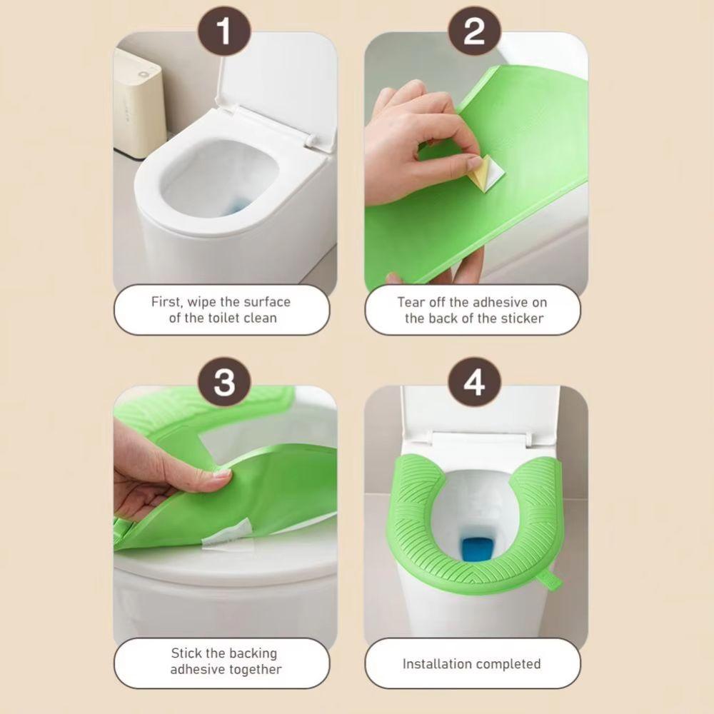 Non-Slip Toilet Seat Cushion Thickened Thickened Toilet Seat Toilet Seat Pad Bathroom Use