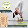 Adjustable Wooden Incline Board for Calf Stretching & Rehab