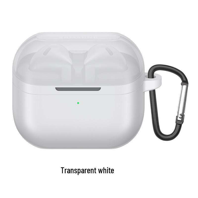 Samsung Buds 3 Pro Silicone Protective Case: Soft, Transparent Earbud Cover for Galaxy Buds 3