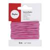 Dark Pink Elastic Thread Ø 1 Mm Card 5 M