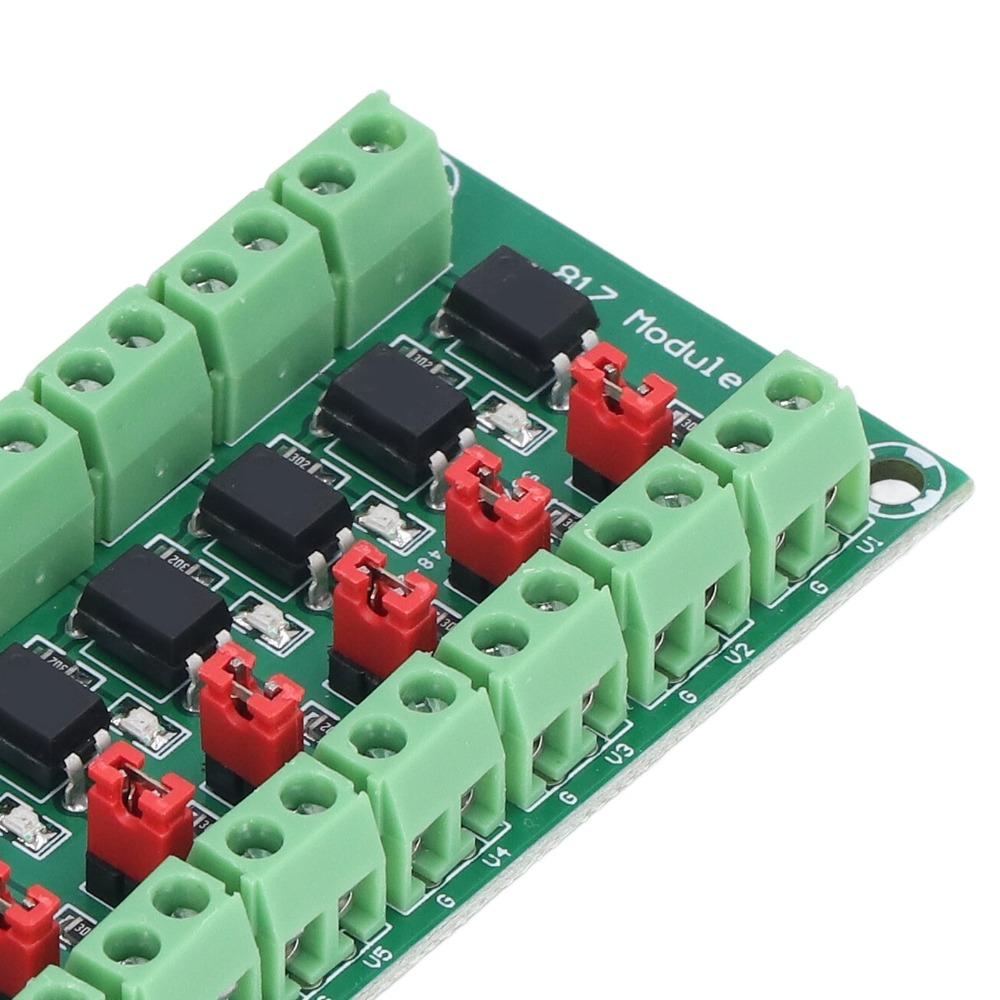 2 Pcs 3.6-30V 8 Channel Optocoupler Isolation Board Photoelectric Isolated Module Signal Isolation