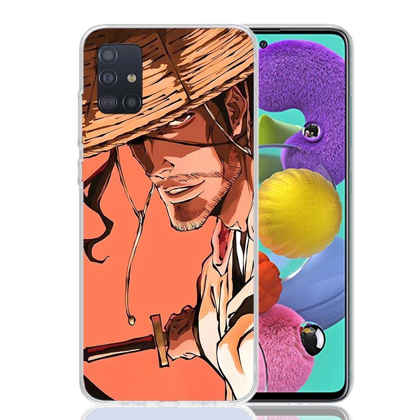 Bleach Kyoraku Shunsui Phone Case For Samsung Galaxy A52 A32 A22 A12 A02S A50S A30S A51 A31 AA71 Note 20 Ultra 10 S10 Plus Galax