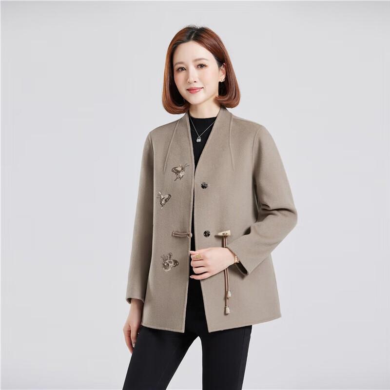 Fengxun Double-Faced 100% Wool Coat