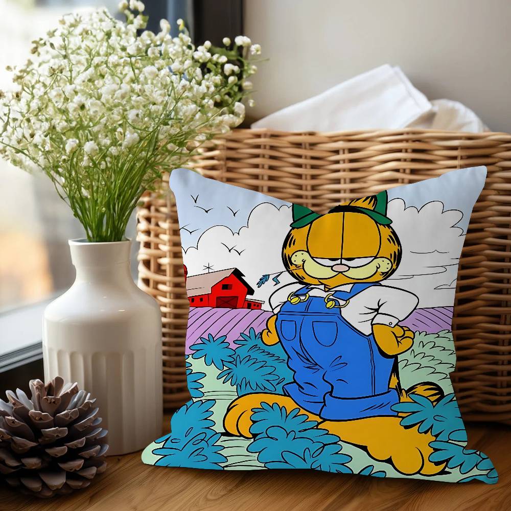 G-Garfield Pillow Gifts Home Office Furnishings Bedroom Sofa Car Cushion Cover Case 45x45cm