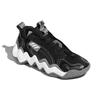Adidas Exhibit B Round Toe Comfortable Shock Absorption Non-Slip Wear-Resistant Support Low-Top Basketball Shoes Unisex Sneaker Black Gray GZ9551