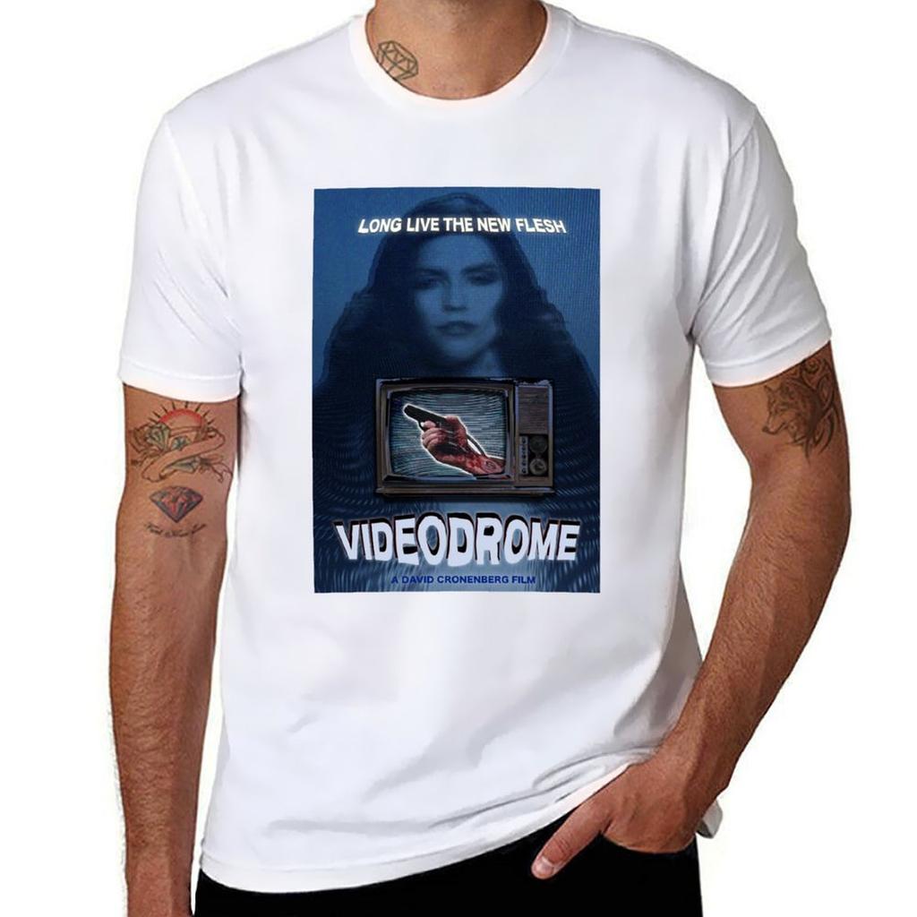 Videodrome Fan Art Tshirt Summer Casual Loose Tshirt
