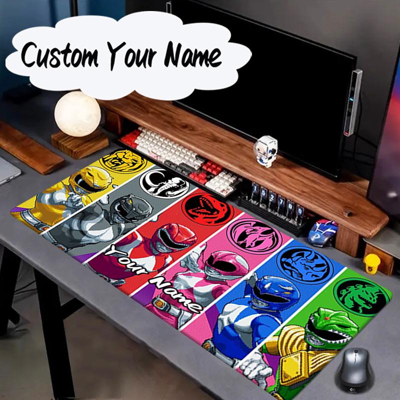 Custom Name Mouse pad Rangers Team-up Mouse pad, Gaming Mouse Pad, keyboard pad, Desk Decor for computer notebook Fan Birthday Gift
