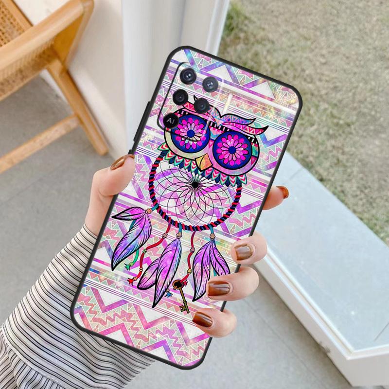 

Dream Catcher Drawings Feather Owl Case For Oppo A5 Pro A15 A17 A57 A77 A18 A38 A58 A78 A98 A94 A74 A54 A40 A60 A80 A16 A76 A96 OPPO A76