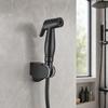 ABS Shower Head Holder Black Shower Nozzle Holder Practical Handheld Shower Bracket  Home Hotel Spa