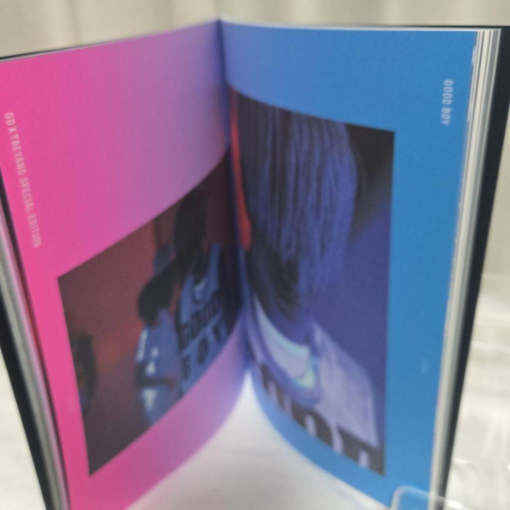 [USED] GD×TAEYANG(BIGBANG) "GOOD BOY" CD & Photobook