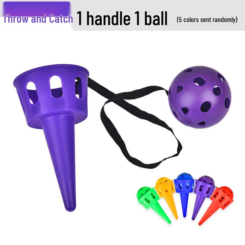 Игра с бросанием и ловлей мяча для родителей и детей - Спортивная игрушка для двух игроков на открытом воздухе