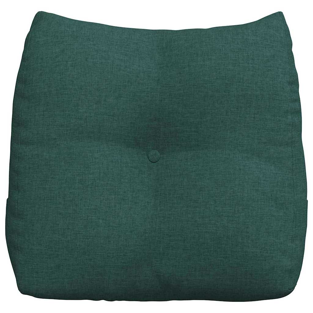 Back Cushion Dark Green 45 x 24 x 50 cm Fabric