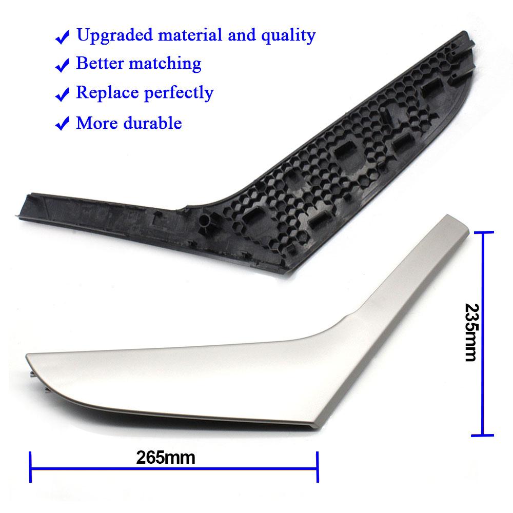 Car Interior Front Rear Left Right Door Pull Handle Cover Panel Trim For Volkswagen VW Golf 6 GTI MK6 2009-2014