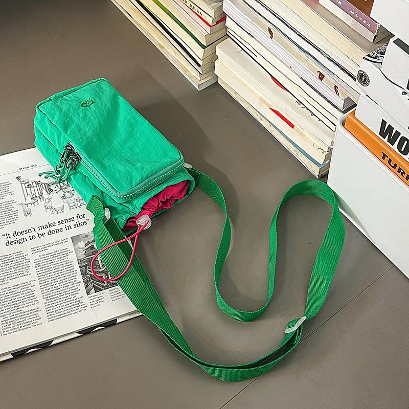 Outdoor Portable Water Cup Bag Crossbody Multifunctional Travel Waterproof Kettle Bag Water Cup Bag Large Capacity Sports Storage Bag