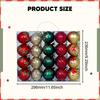 40 Christmas Baubles, Tree Decorations, DIY, Decoration for Year's,