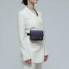 Make D Cactus Leather Micro Mini Bag Navy