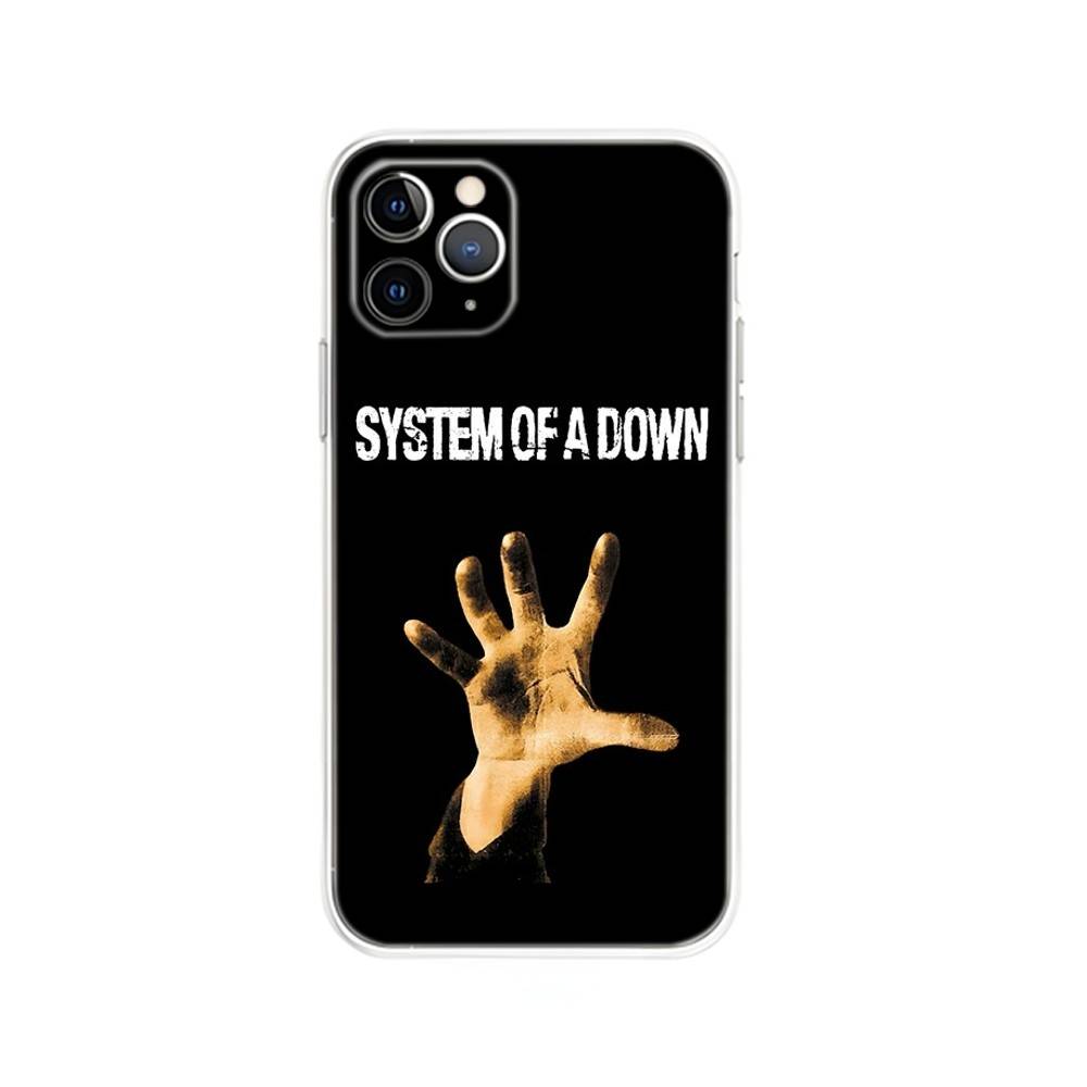 S-System Of A D-Down For iPhone 17,16,15,14,13,12,11 Plus,Pro,Max,XR,XS,X,7,8 Plus,SE,Mini Transparent Thin Phone Case
