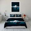 Silhouette, "CSGO," world map. Bedding sets Duvet cover sets Duvet covers Pillowcases(1 * Duvet Cover 2 * Pillowcases without duvet insert)