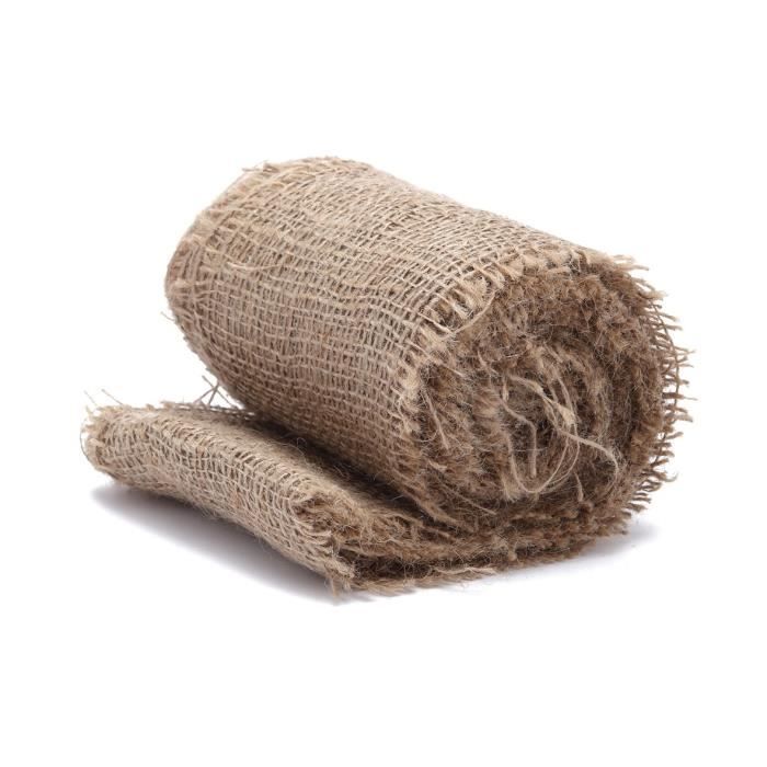 Bande de Jute 12,50 m X 10 cm (Naturel)
