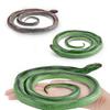 Children's Cognitive Chinese Cobra Snake Model - Green Reptile Prank Toy Decoration