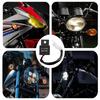 Motorcycle Motor Turn Signal Bulb for Honda Kawasaki Suzuki Hyper Flash 150W 12A 2Pin Electronic LED Flash Relay 2025 New