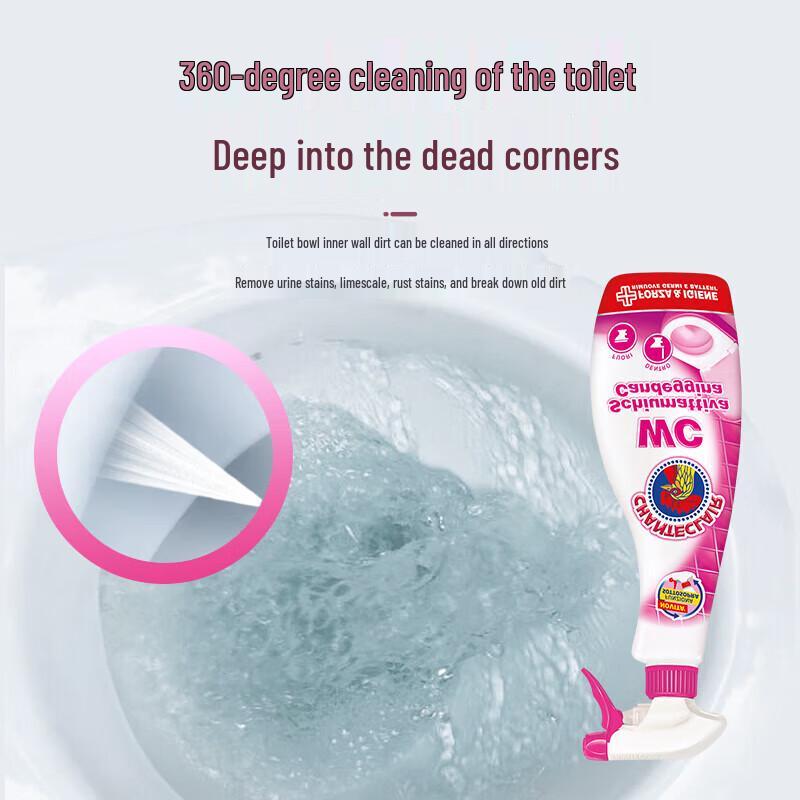 Liushen Refreshing Shower Gel & Toilet Cleaner Bundle