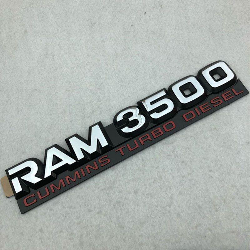 Ram 1500 2500  3500 Heavy Duty Car Tag Ram Truck Refit Sticke Car